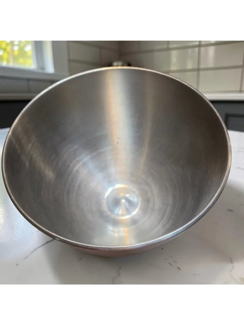 Vintage 1980s KitchenAid K45 Stainless Steel Mixing Bowl 4.5 Qt Korea NO HANDLE